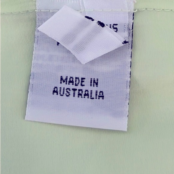 MELA PURDIE Relaxed Pocket Shirt in Oasis Lime, Select, Made in Australia. - Picture 6 of 7